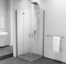 Polysan Zoom Sprchový kút 90x90 cm, rohový vstup, číre sklo/chróm ZL4915L-02