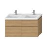 Jika Cubito Pure Umývadlová skrinka 130 cm dub H40J4274025191