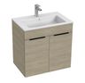 Jika Skrinka Cube s umývadlom 65 cm, jaseň H4536011765141