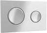 Jika PL11 WC tlačítko Dual Flush, chrom mat H8936020070001