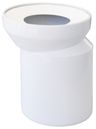 Jika Odpadní napojení k WC excentrické, 16 cm, DN100, bílá VS58206C010000
