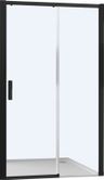 EBS Trend Easy Black Sprchové dvere 120 cm, pravé, matné čierne