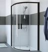 EBS Trend Easy Black Sprchový kout čtvrtkruh 90 x 90 cm, černá mat TRENDER90BT