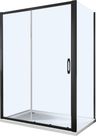 Hüppe Urban Sprchové dvere 2-dielne 120 cm, čierne 140409.123.322
