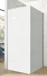 Hüppe Astra Bočná stena, 90 cm, strieborný profil/sklo Sand Plus PX0203.069.316