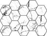 EBS Lux hexagon 22,5x32,5 ľadová hora biela lesklá