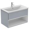 Ideal Standard Connect Air Skrinka pod umývadlo, 80x44x51,7 cm, lesklá svetlosivá E0827EQ