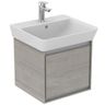Ideal Standard Connect Air Skrinka pod umývadlo Cube 50 cm, svetlosivý dub E0842PS