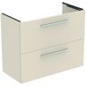 Ideal Standard i.Life S Skrinka pod umývadlo 80 cm, 2 zásuvky, pieskový mat T5295NF
