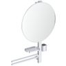 Ideal Standard ALU+ Kozmetické zrkadlo L, strieborné BD587SI