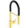 Ideal Standard Gusto Semi-Pro Umývadlová batéria s vyťahovacou sprchou, 2 polohy - Brúsené zlato BD417A2