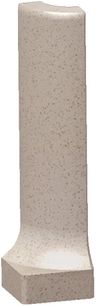 Rako Taurus Granite TSERH068 podstavec s výklenkom - vonkajší roh 2,3x8 hnedosivý