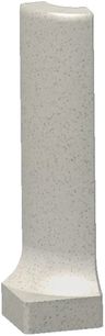 Rako Taurus Granite TSERH078 podstavec so záhlbinou - vonkajší roh 2,3x8 svetlosivý
