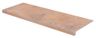 Rako Craft DCFVD892 schodová tvarovka 30x120 pottery hnědočervená rekt.