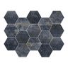 EBS Metalo hexagon 32,5x22,5 royalblue brushed