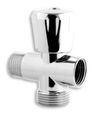 Novaservis Ventil práčky pod batériu 1/2 "x1/2 "x3/4" CF3019A