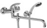 Novaservis Metalia 55 Nástenná vaňová batéria 150 mm 55036L,0