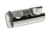 Novaservis Posuvný jazdec pre sprchovú tyč 28 mm, chróm JP/RAIL3,0