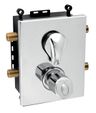 Novaservis Metalia 56 Termostatická batéria so skrytou termostatickou batériou+box 2 vývody BOX56052RT,0