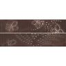 Rako Via Veneto WLAGE074 listela 5x25 bruno (set 2ks)